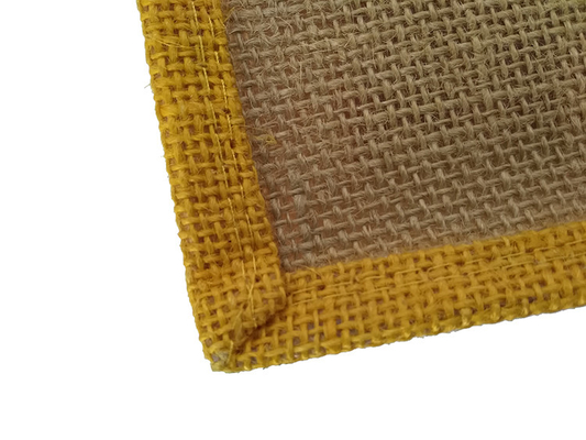 再使用可能印刷物30x12x30cmの380gsmジュートの買い物袋無し