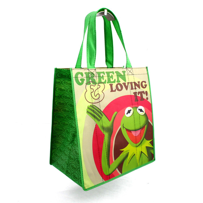 リサイクルされたびん30x40x15cm 110gsmによって編まれるRPET袋