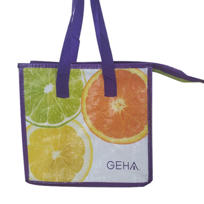 防水100pcs OEMの23x26x16cm絶縁された戦闘状況表示板の昼食袋