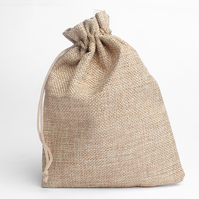 小さい綿15x20cm 50pcs 60cmのカムフラージュのドローストリング袋