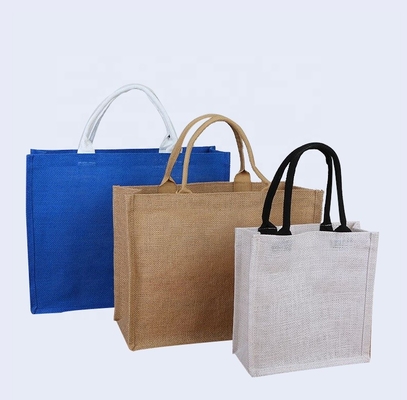CMYKのジュートの買い物袋