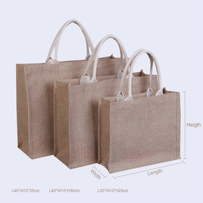 CMYKのジュートの買い物袋
