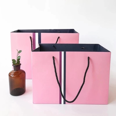 洗濯できる21x11x27cm 350g紫外線CMYK 160gsmの非すの目なし紙袋