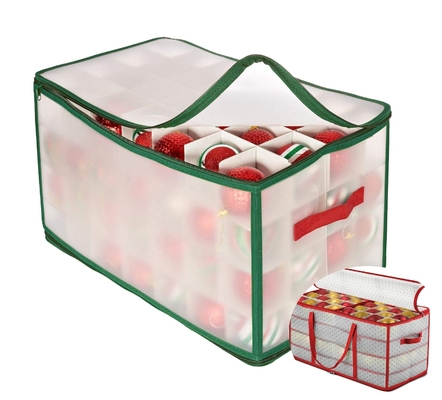 クリスマス3L 30.5x30.5x30.5cmの折り畳み式の生地箱
