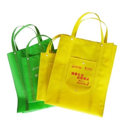 買物をする30x12x40cm 200gsm PEVA非編まれた袋は生物分解性である