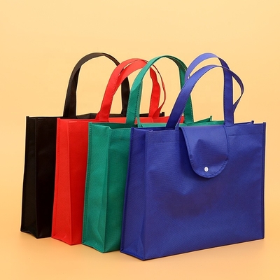 40x30x10cm BCSI 100gsm CMYKはポリプロピレンのトート バックを薄板にした