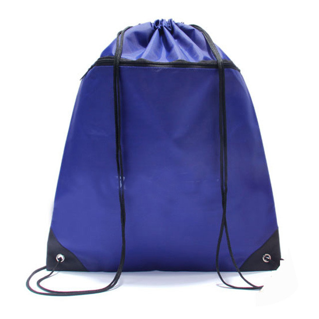 緑2色RPET 0.4cmの22x40cmナイロン ドローストリング袋